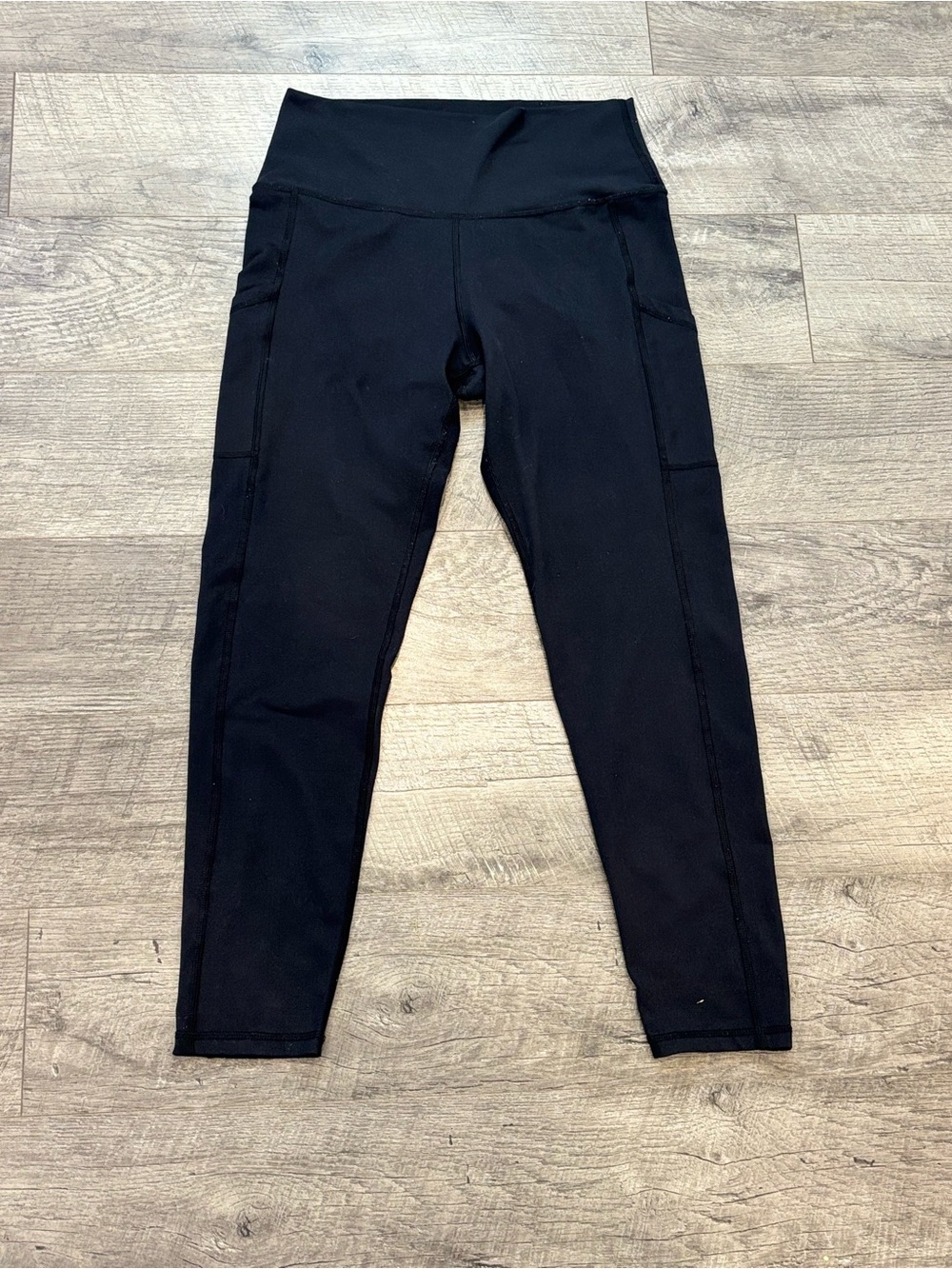 Offline by Aerie Leggings Women’s L High Rise Ankle Pocket Stretch Black Logo